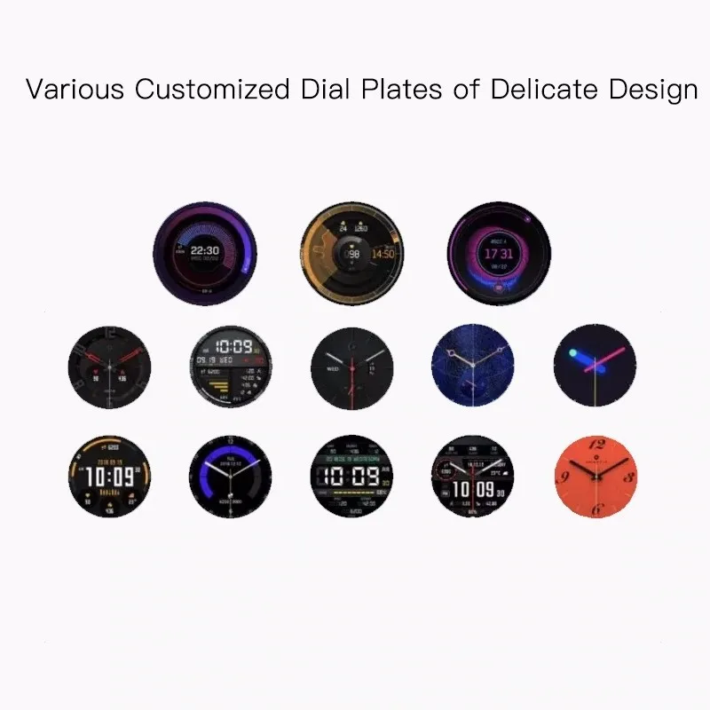 
English Version Huami Amazfit Verge 1.3 Inch AMOLED Screen Heart Rate Monitor Built-in NFC 11 Sports Modes Smart Watch 