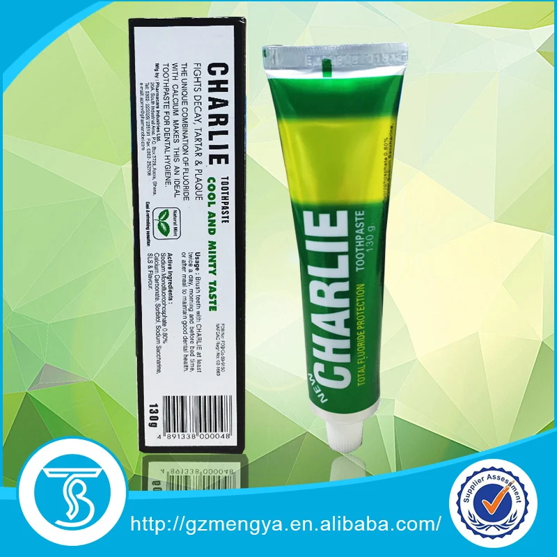 charlie tooth paste factory formula