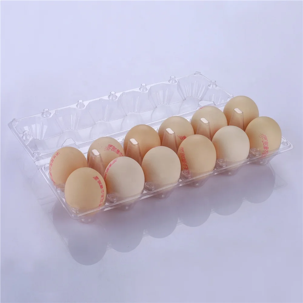 
Wholesale Clear 12 Cell Pack Plastic Tray plastic egg tray 