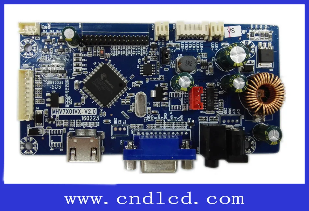 Универсальный контроллер монитора Full HD по низкой цене интегрированный с