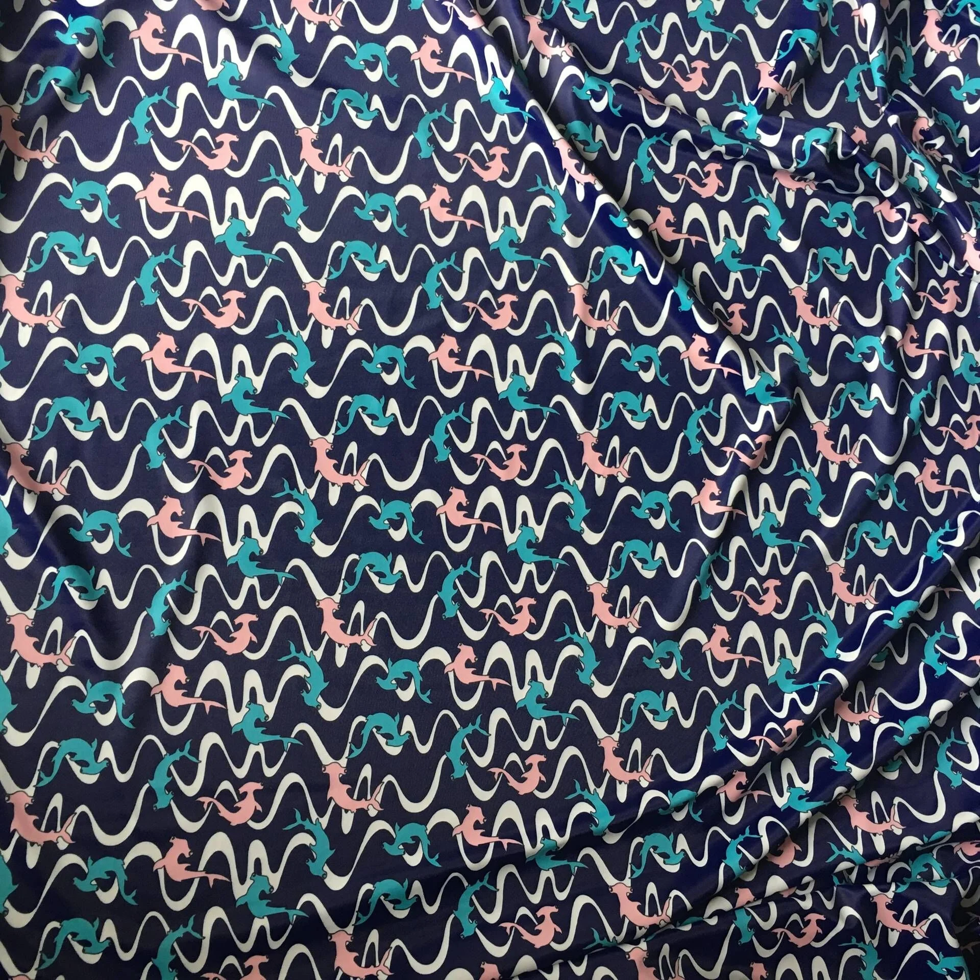 
Full-dull polyester lycra custom fabric with any design for swimwear ,bikini 