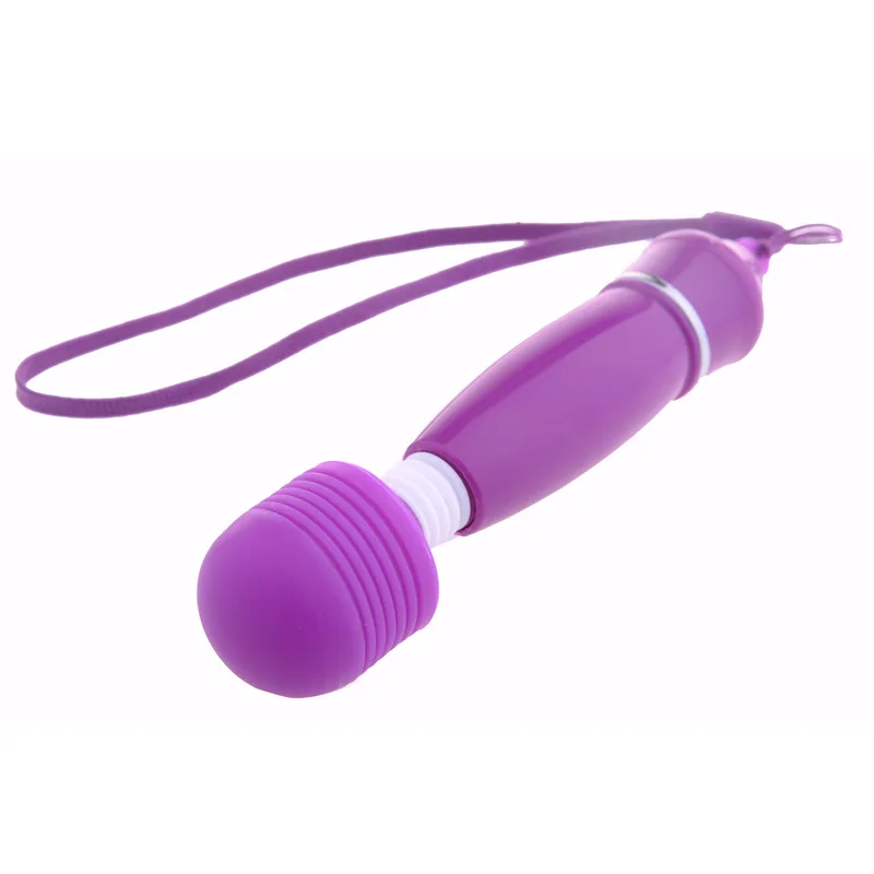 Mini handheld cordless wand massager powerful wand vibrator with hanging set travel gift electric massager