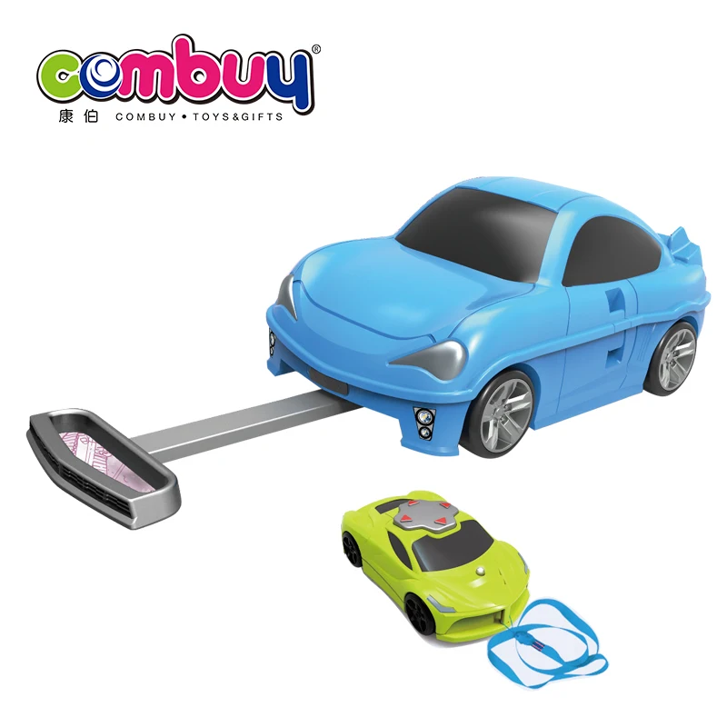 5 Color portable rc car travel case kids suitcase luggage
