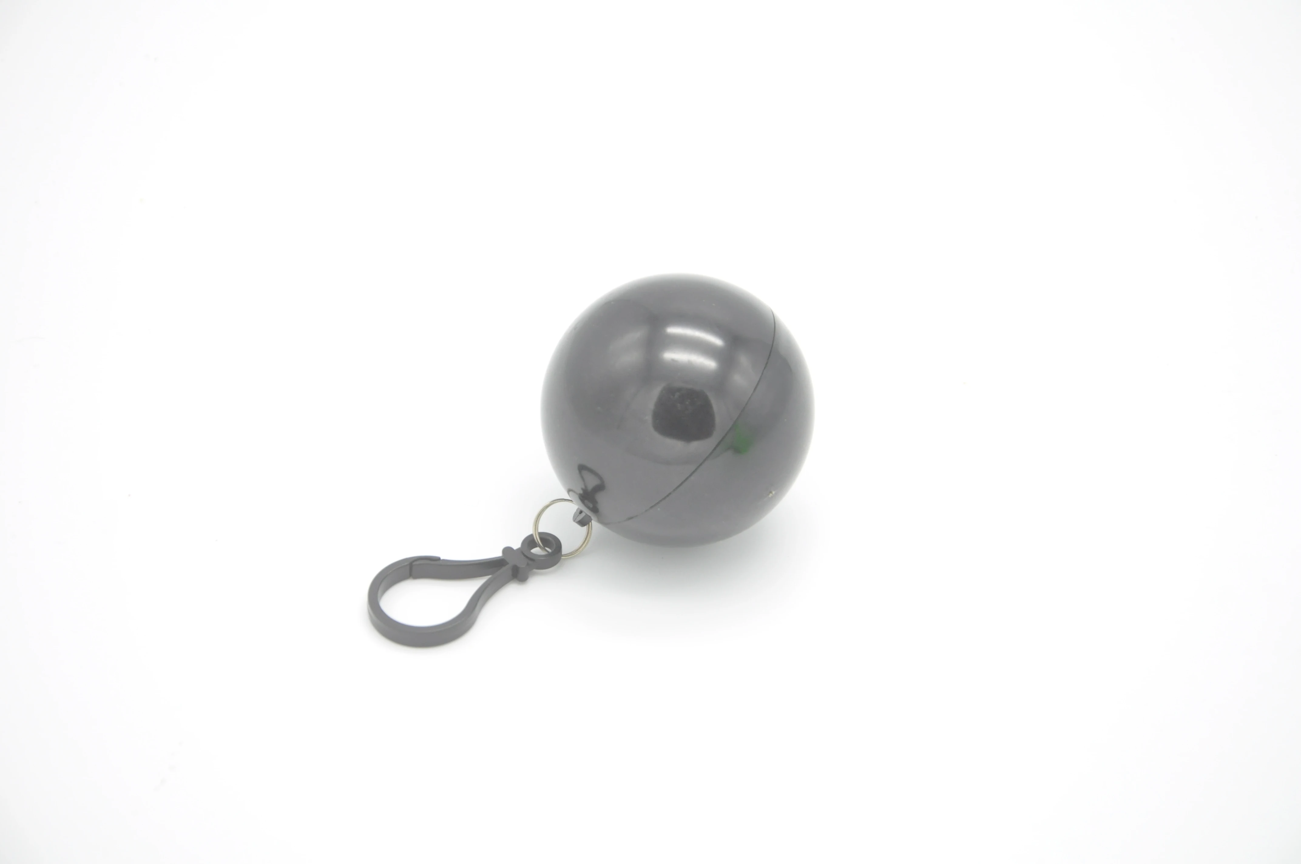 Emergency disposable raincoat in ball rain poncho hooded balls