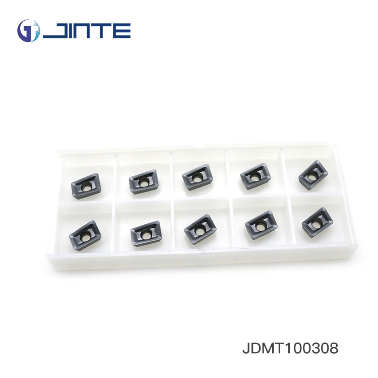 Tungsten Carbide Mold Milling Tool Inserts JDMT 100308R for CNC Machine
