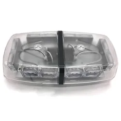 12V 36W emergency warning flashing led amber yellow hazard warning lights amber strobe light bar