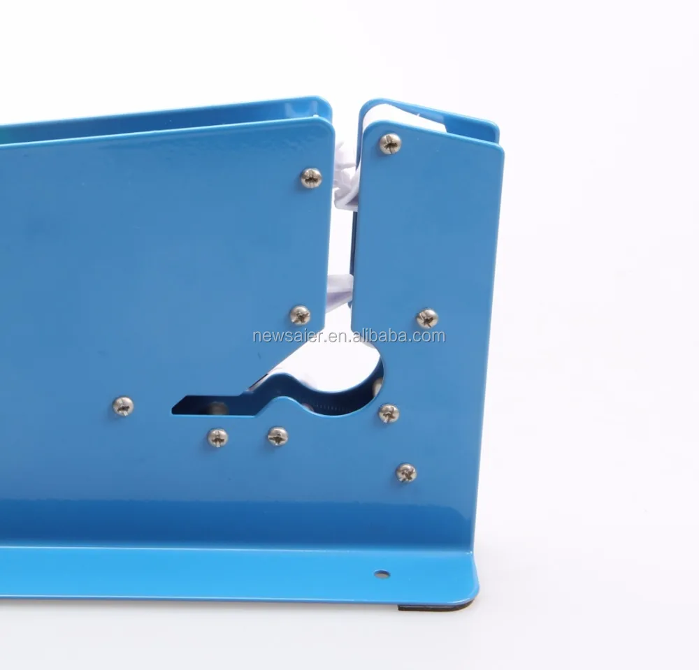 Supermarket Metal Trimming Blade Plastic Bag Neck Sealer for Food