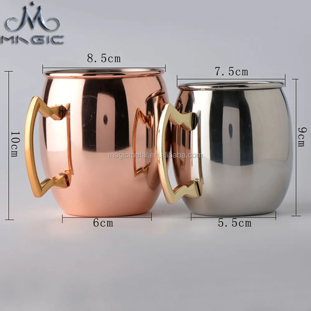 16 унц. и 18 унц. москва мул меди кружка баррель для оптовая продажа