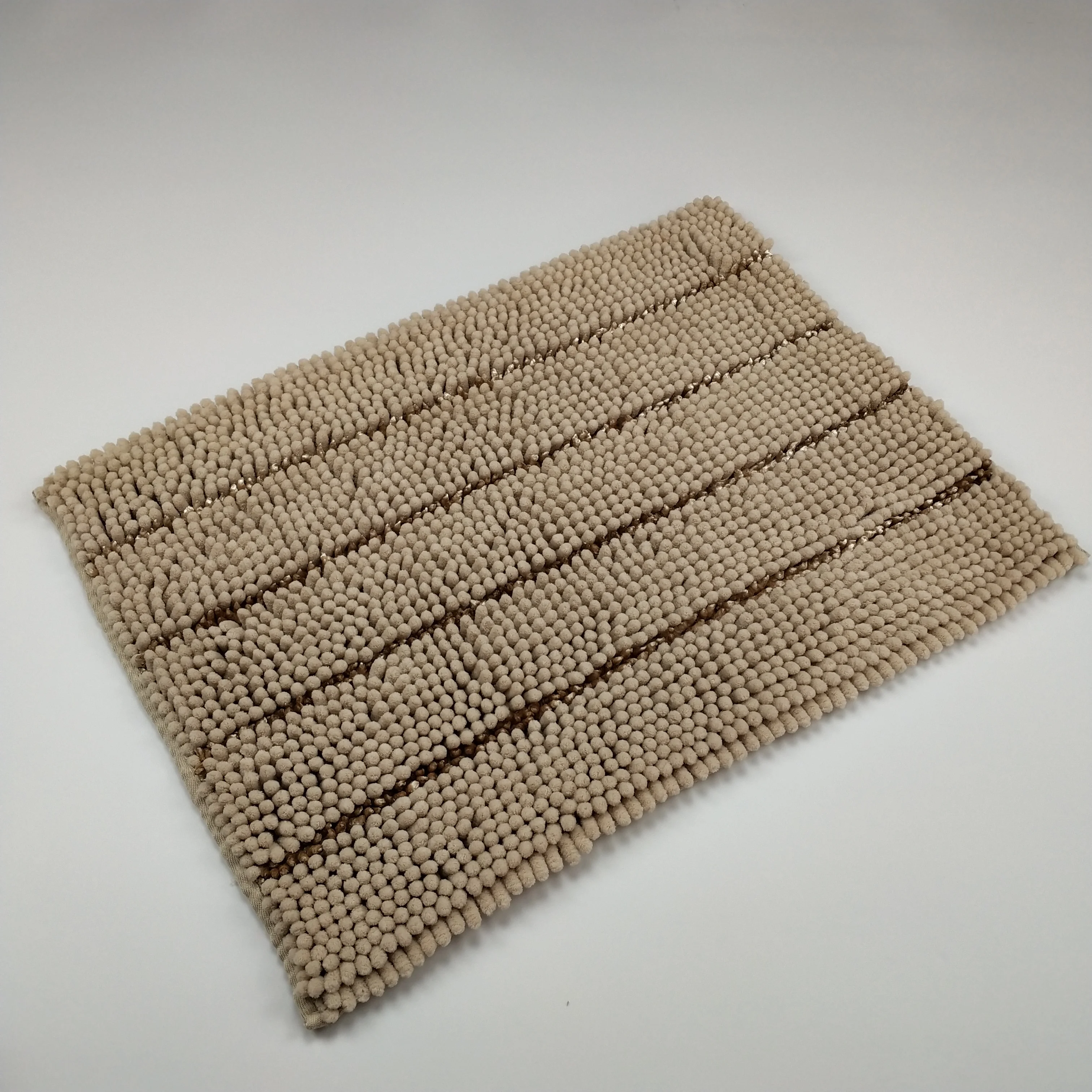 Simple Delicate Noodle Rugs Shaggy Carpet Shiny Chenille Floor Mat Plush Square Modern Kitchen Rugs Bedroom Carpet Solid Color
