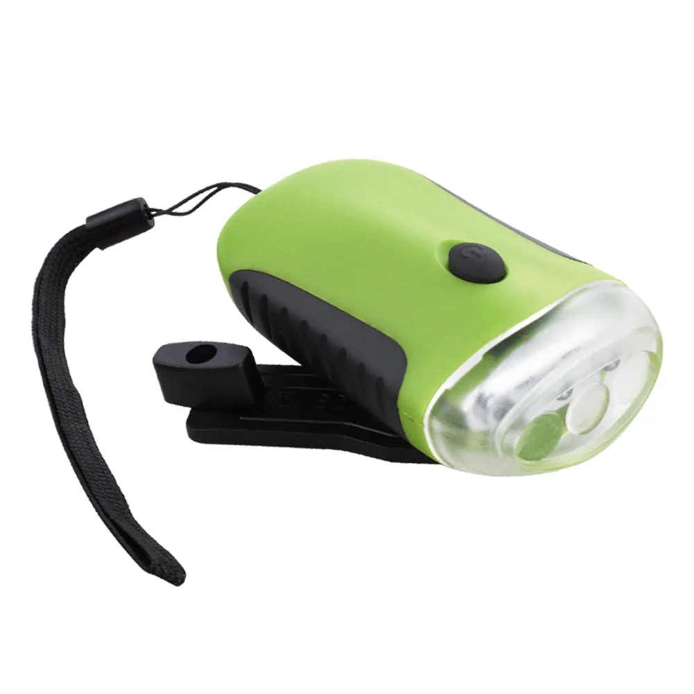 Rechargeable Mini Hand Crank Dynamo Led Flashlight