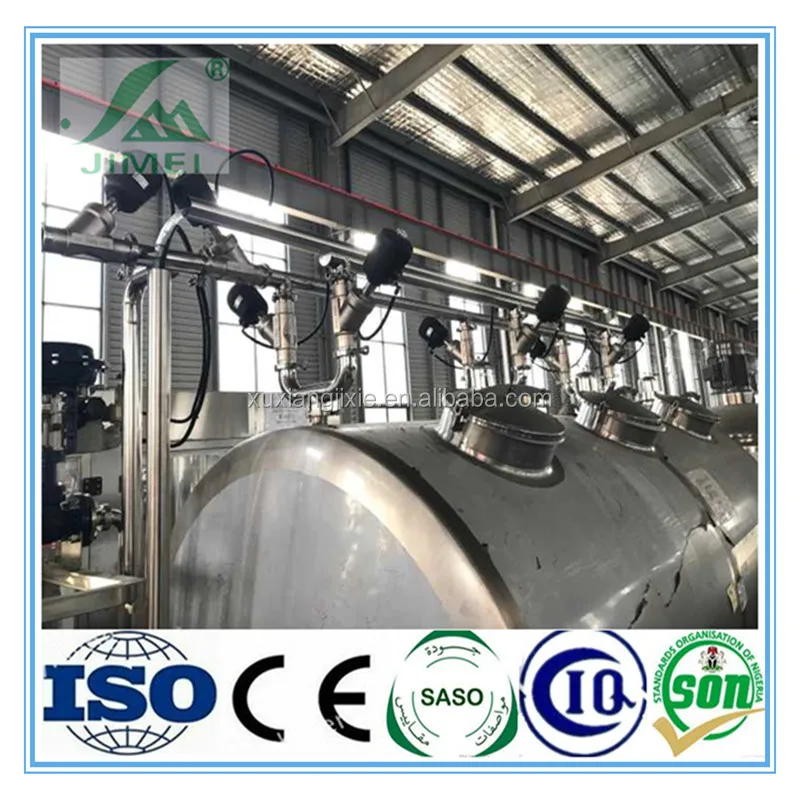 
cip cleaning system for complete milk/juice production line/plant with ce/iso certificate low price new version design 