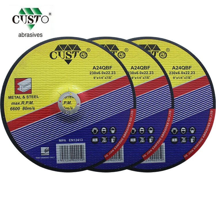 Angle norton centerless cutting grinding wheels and disc for metal and stone