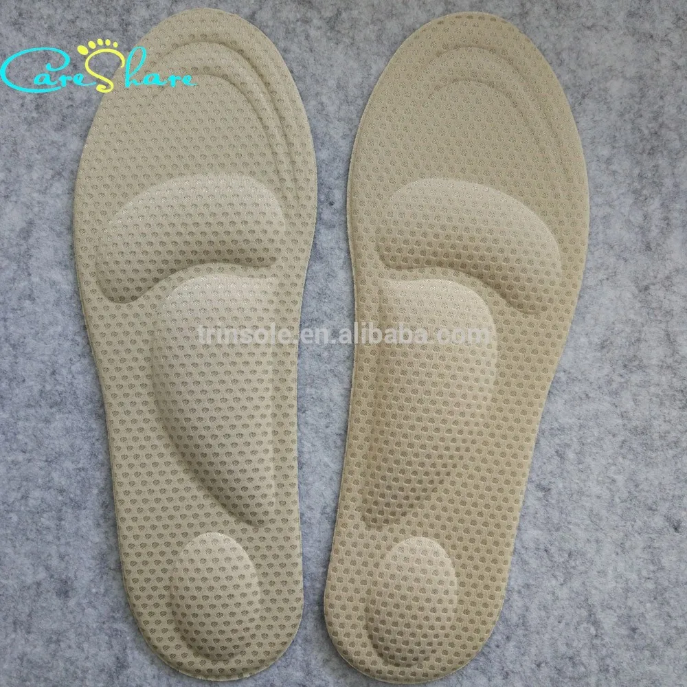 
2017 New design comfort memory foam insole for supermarket 