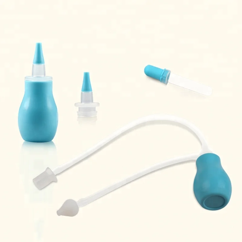 HAPBAY nose vacuum cleaner silicone nasal aspirator pump for babies