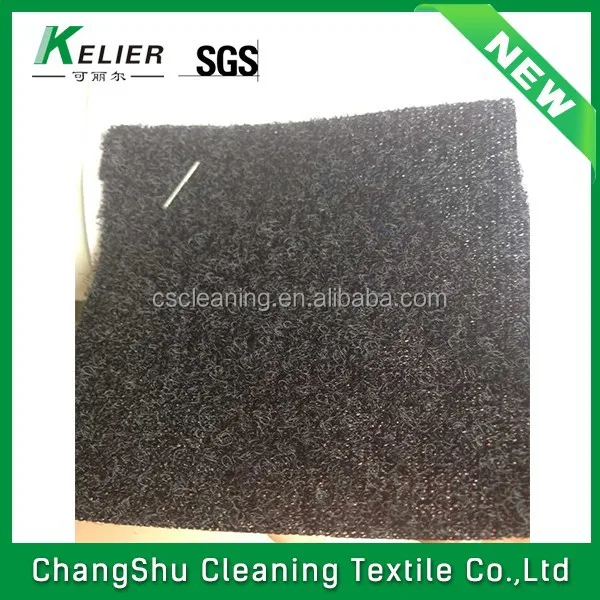 100% Polyester Back Coated Magic Loop Velvet Fabric/Customerized Soft Nylon Ok Fabric