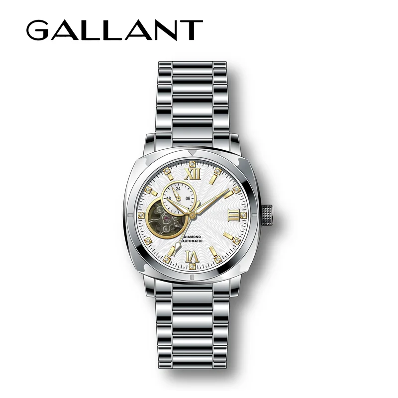 high quality made in china stainless steel automatic watch stainless watch man