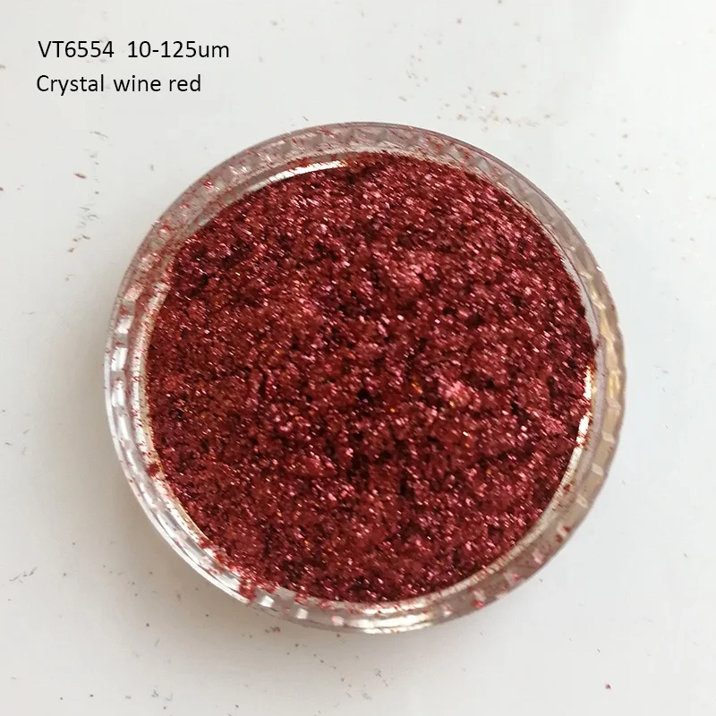 2019 synthetic fluorophlogopite mica metallic crystal luster pearl pigment for cosmetics, eye shadows, eye liner pencil