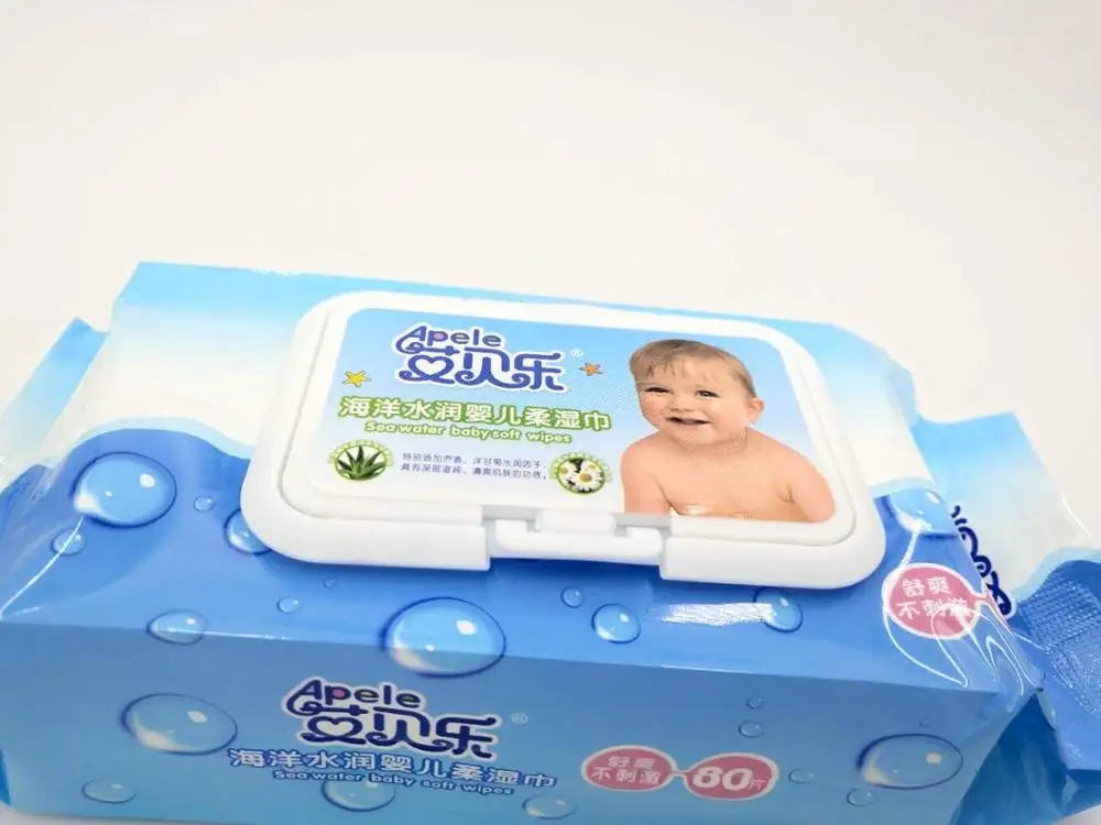 
China Factory Private Label Baby Wet Wipes For Children Eco Friendly 
