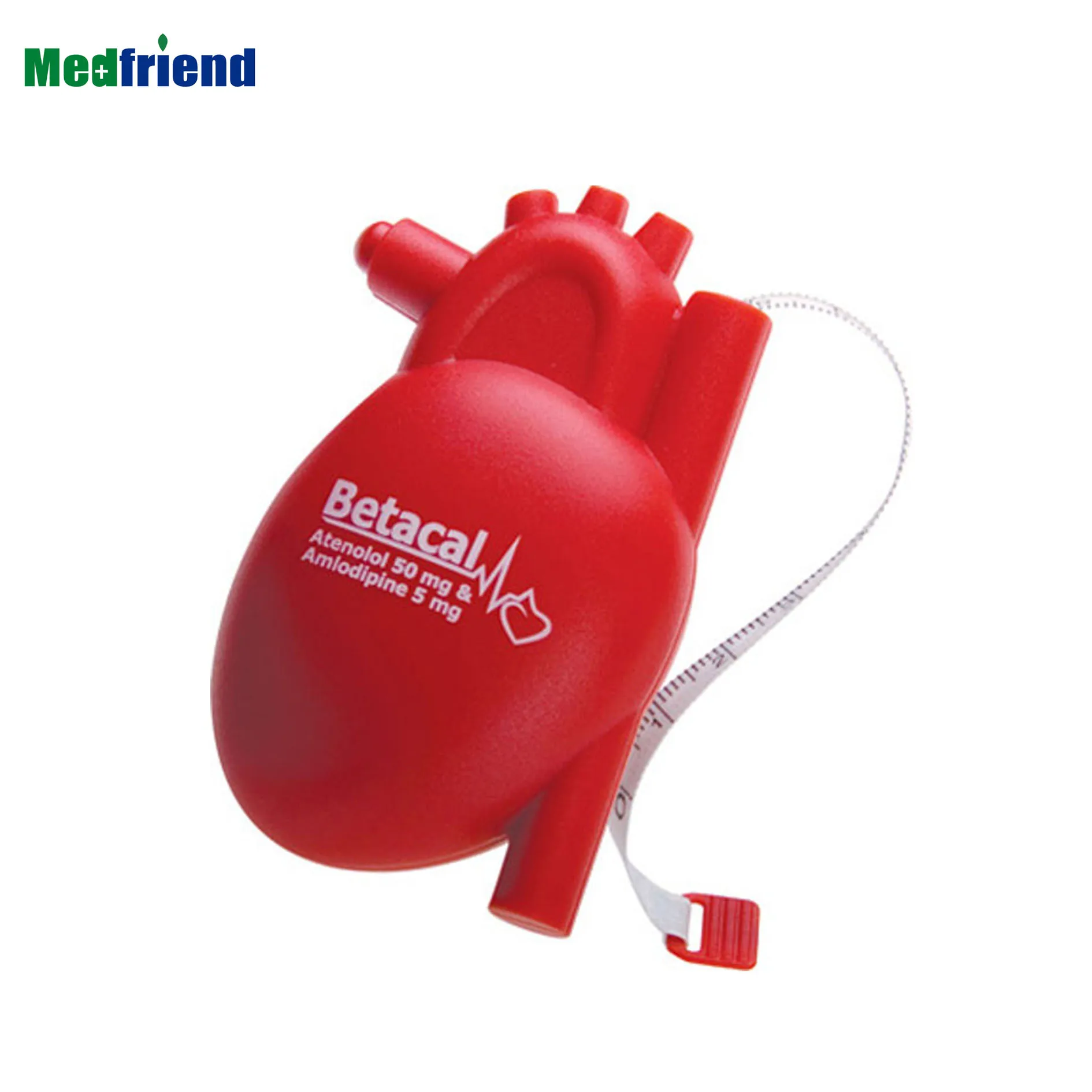 Factory Price 150cm Retractable Heart-shaped Tape Measure Medical