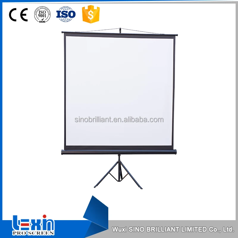 Various types of tripod white auto lock screen