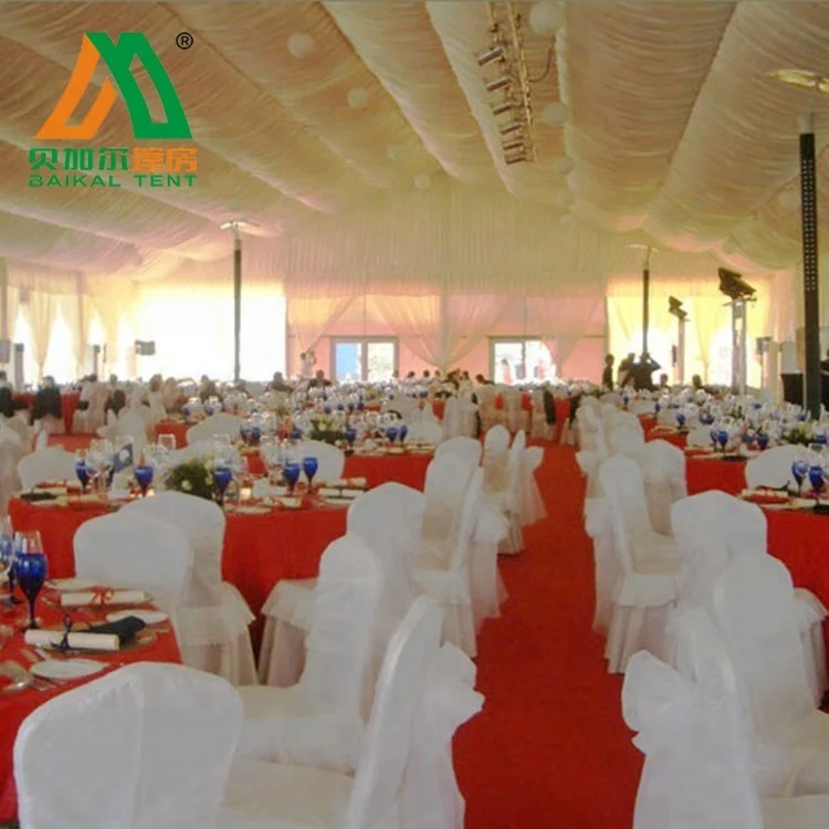 Big Luxury Marquee Tent for Wedding Party Ceremony for 2000 people
