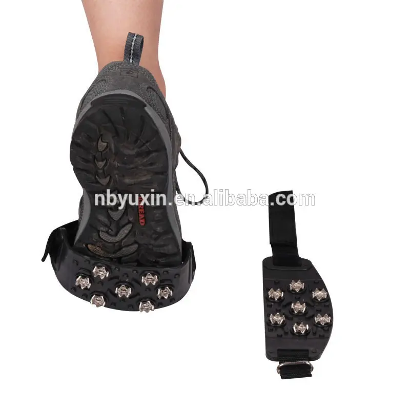 оптовая новый дизайн 7 шипы номера скольжения резиновая подошва бахилы
