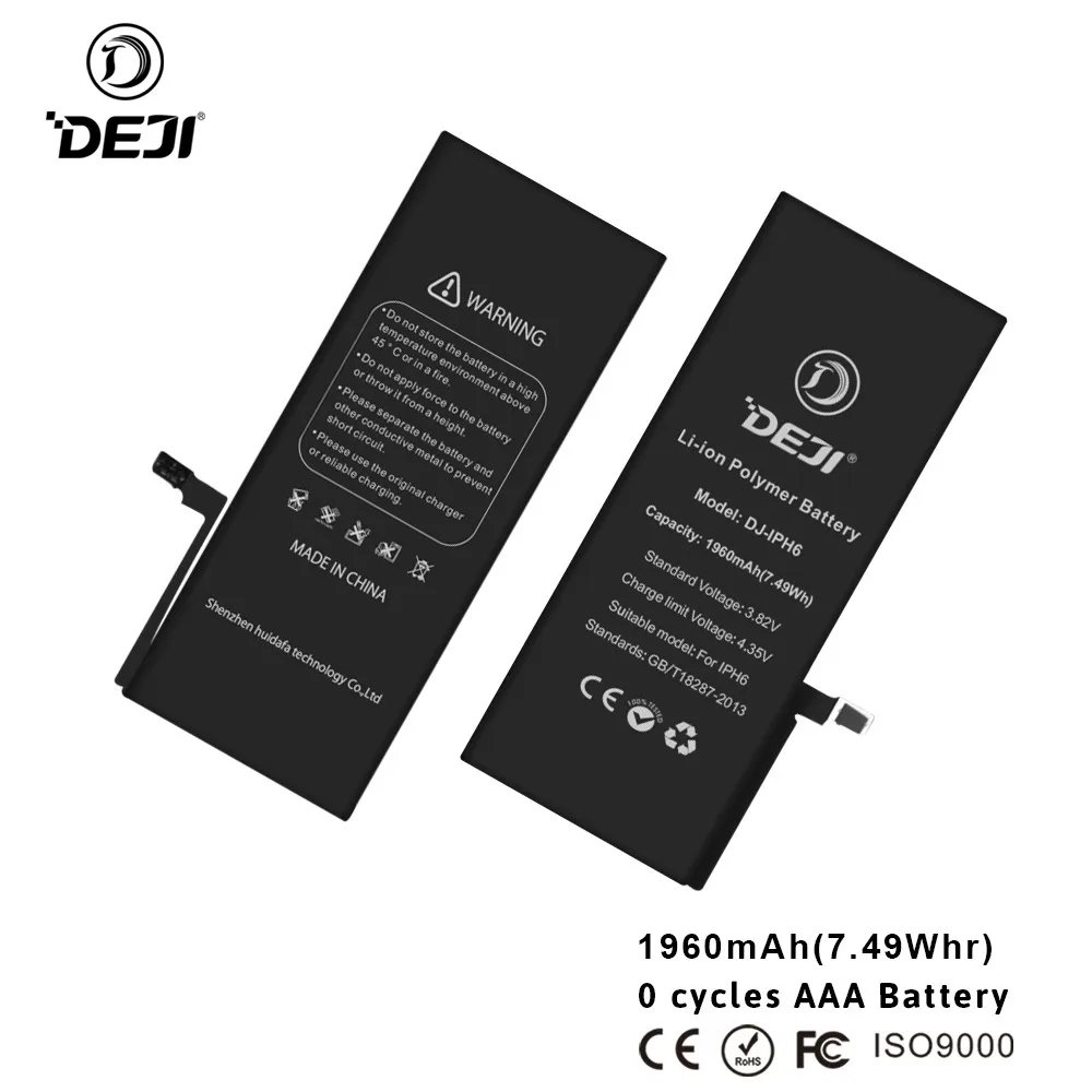 Класса AAA 1810 мАч емкость для батареи iphone 6