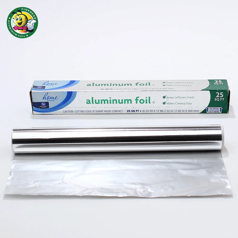 Aluminum Foil Price Per Kg In Disposable Food Grade Household Aluminum Foil Roll