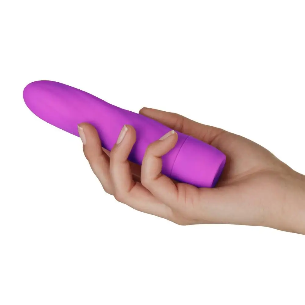 Waterproof Twist Silicone Vibrator , Sex Toy Penis Dildo Vibrator for Woman Hot Sale 5 Inch 10 Speeds Purple and Black One Year