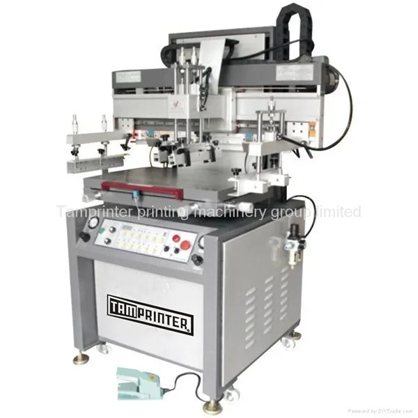 
Vertical high-precision flat screen printing machine for film buttons 
