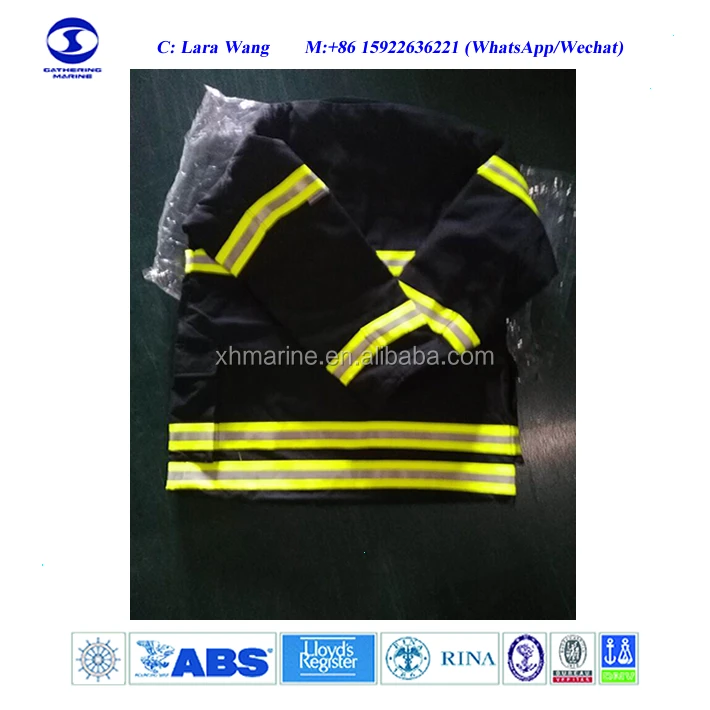 4 Layers Fire Fighting Suit EN469 Fireman Uniform for sale