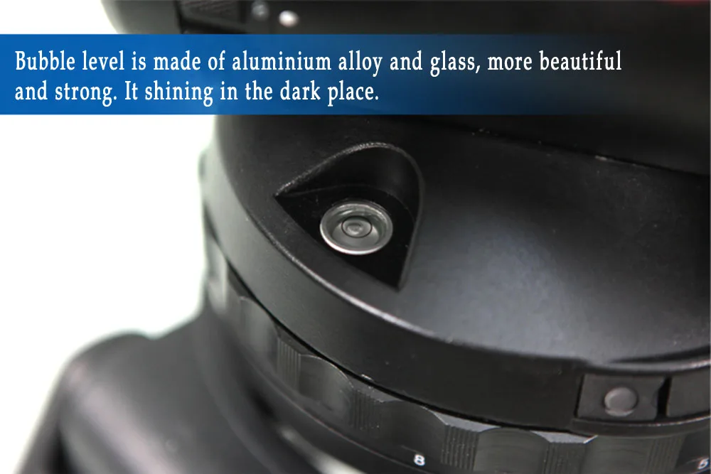 Professional Carbon Fiber Tripod With Fluid Head Max Load 29.6kg Video Tripod