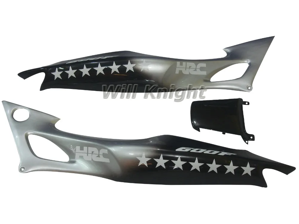 ABS Fairing Kits Motorcycle Kit 100% Fit For HONDA CBR600 F3 97 98 Silver Black Seven Stars