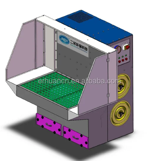 
Industrial cartridge Fume Extractor Downdraft Benches dust extraction table for grinding 