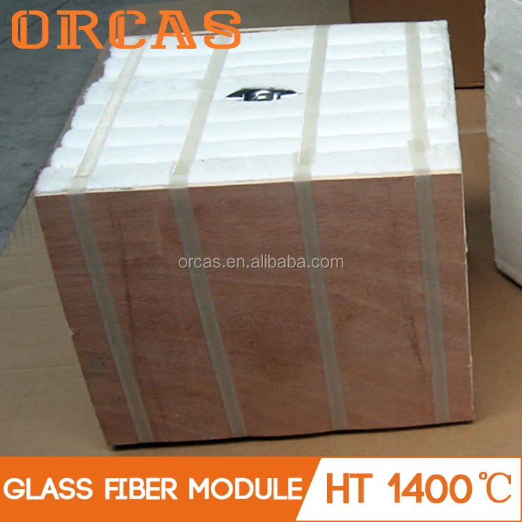 Heat resistant insulation 1400 ceramic fiber module