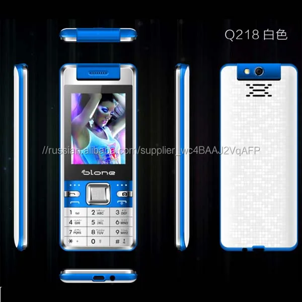 Оригинальный телефон Q218 Дешевые Китай Классический Mobile разблокирована