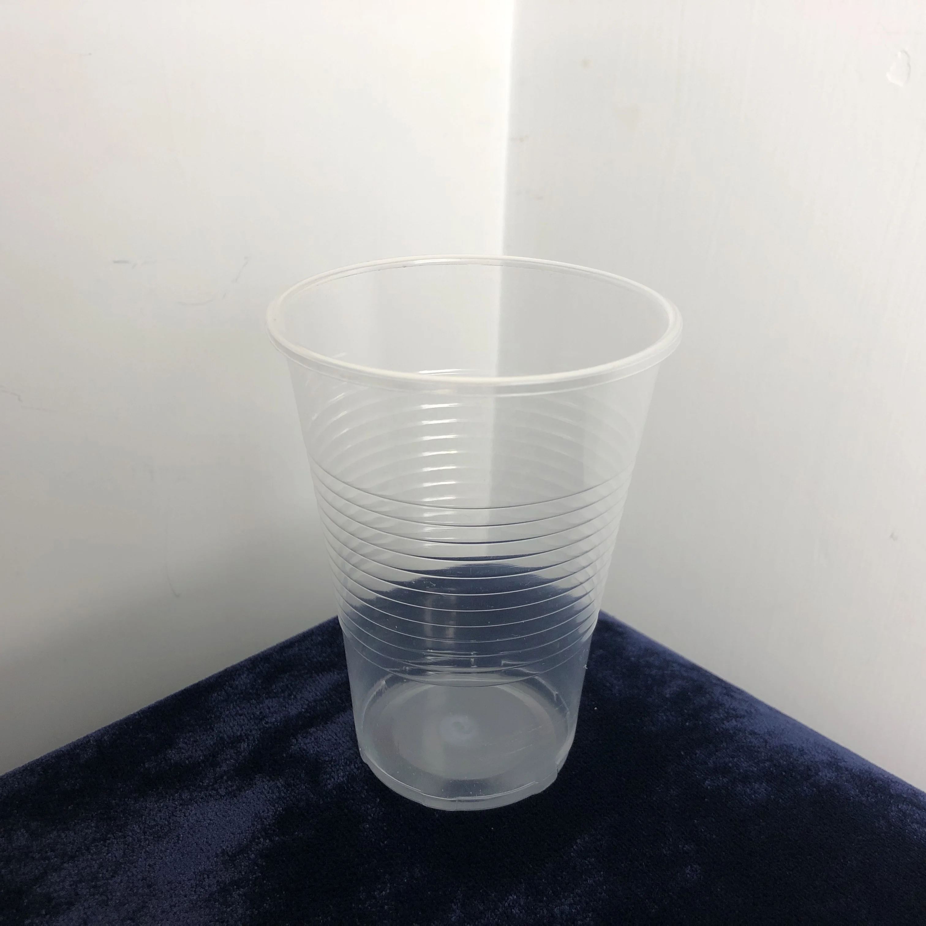 
7oz 200ml Disposable one off Transparent Clear Drinking Cup PP Plastic Water Glass 