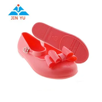 
Fashion soft sole red lovely Casual guangzhou girl flat ballerina shoe for kids 