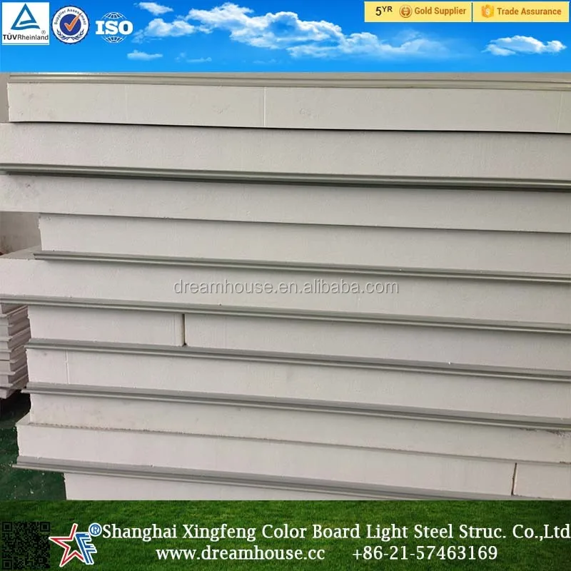 PPU Sandwich Panel/EPS Sandwich Panel/PES Sandwich Panel for Flooring