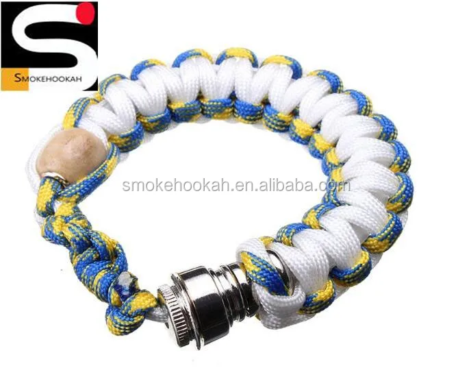 Smokehookah bracelet smoking pipe for sneak a toke discreet click n vape