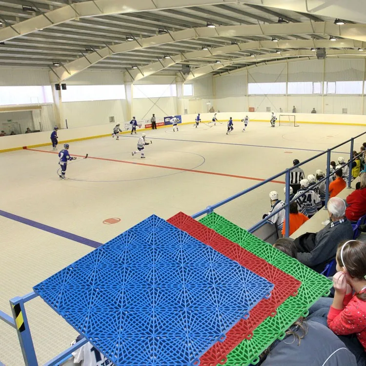 China Gold Supplier High Technology pp sport flooring for inline hockey