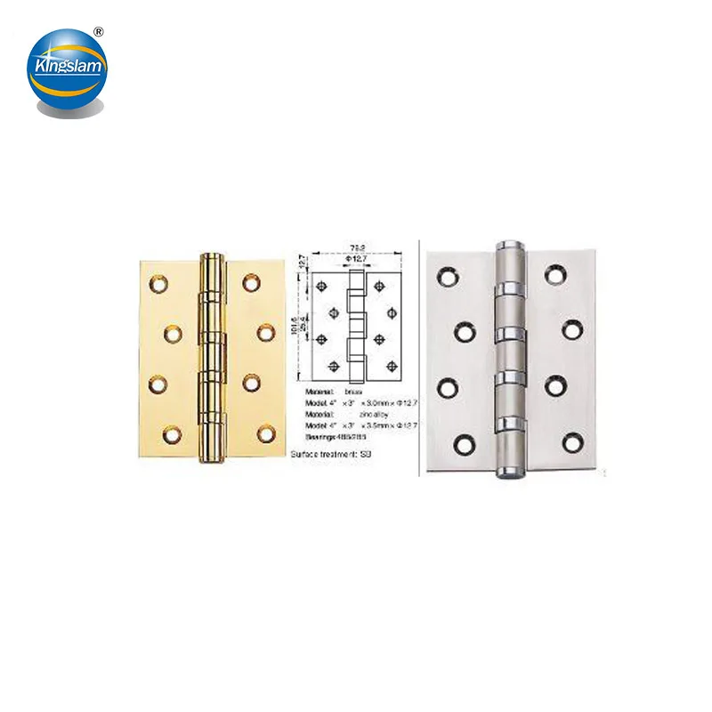 contemporary brass door hinges
