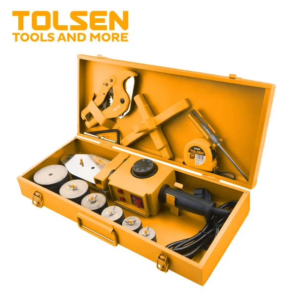 TOLSEN 33021 CE 230V Plastic PPR Pipe Welding Machine With Aluminum Die Casting Base