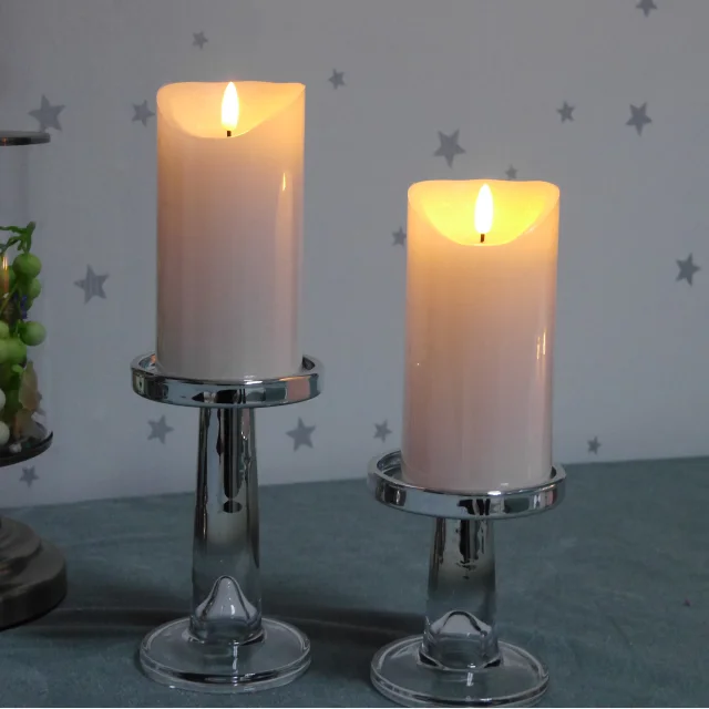 
BATTERY OPERATED NEW BULLET FLAME BLACK WICK LED CANDLE WAX WITH REMOTE AND TIMER 