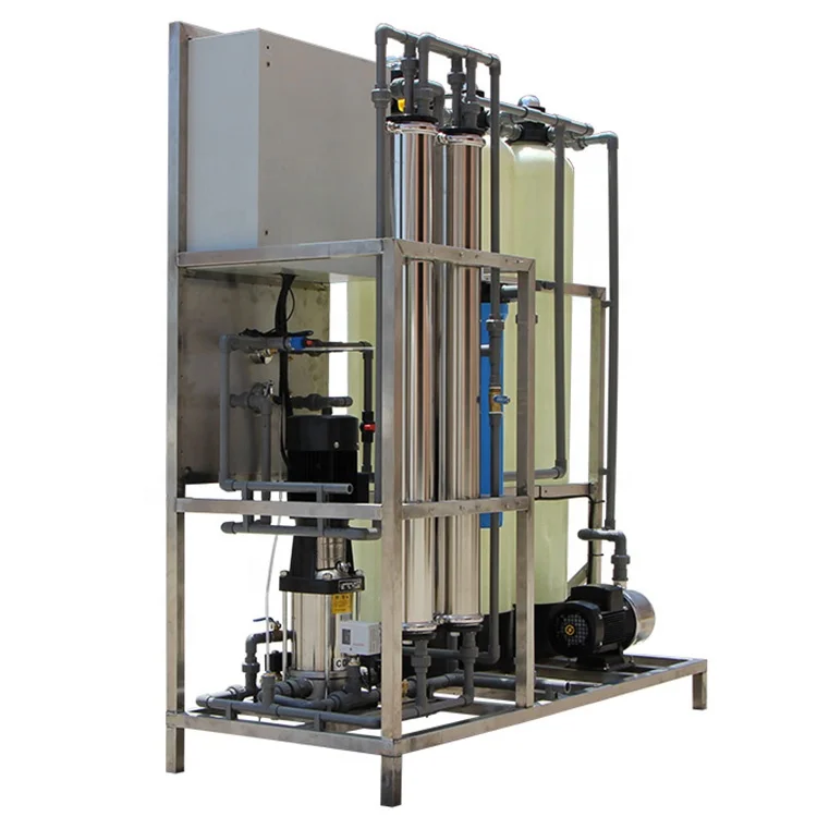 500LPH industrial RO water purification machine, direct drinking fresh water treatment plant ,sea water treatment plant