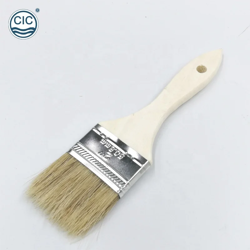 Durable Economic Bristle 2 Inch Chip wooden handle paint brush