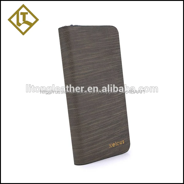 Натуральной кожи магия кошельки на молнии монеты карман для мужчин персонализированные