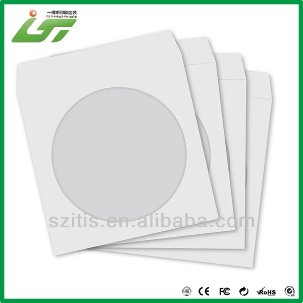 simple cd paper envelope with window