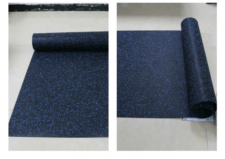 High Quality Shock Absorbing Noise Reduction Rubber Flooring