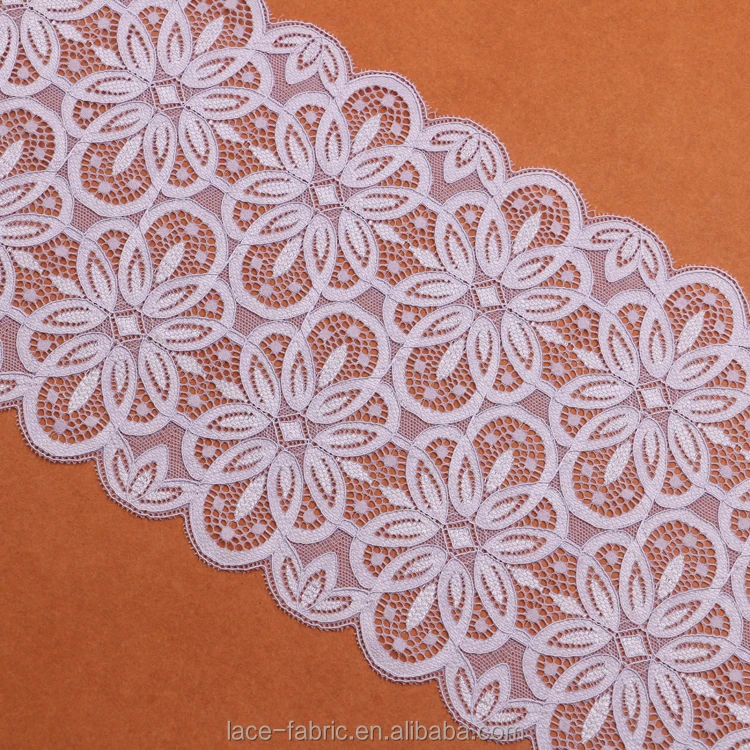  Чистая фиолетовая кружевная отделка французское кружево для нижнего белья/платья/занавески/зонтика